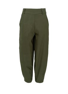BLACK COLOUR BUKSER, BCBEVERLY BARREL PANT, DK ARMY